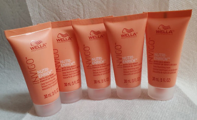 5 Wella Professional Invigo Nutri-Enrich Goji Berry Deep Nourishing Mask 30ml