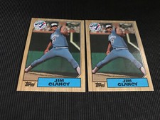 1987 Topps Baseball Card Toronto Blue Jays #122 Jim Clancy NmMt Sharp Free Ship!