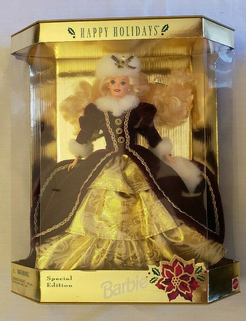 Mattel 15646 Barbie Happy Holidays 1996 Special Edition for sale online