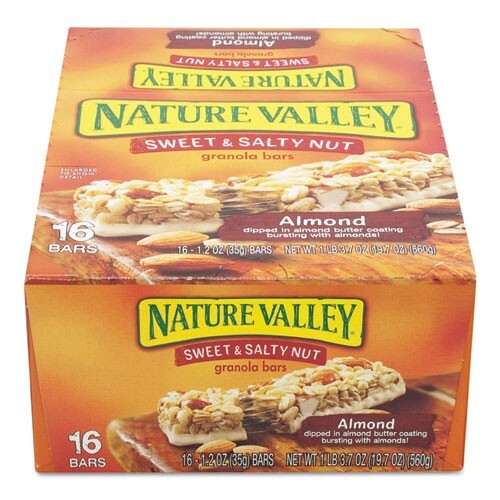 Nature Valley Sweet & Salty Nut Almond Chewy Granola Bars 1.2oz (Pack Of 16) - Picture 2 of 3