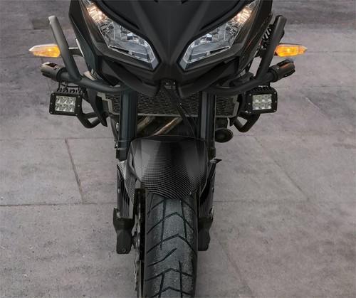 Wheel Splash Mud Guard Extender Mudflap For KAWASAKI Versys KLE 650 2015-2021 - Picture 12 of 30