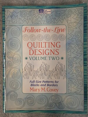 Follow-the-Line Quilting Designs: Volume 2, by Mary Covey - quilt patterns