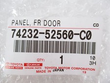 Genuine Oem Toyota 74232-52560-c0 Driver Lh Front Armrest Panel 2012-2014 Yaris