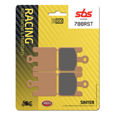 Set 4 Front Racing Brake Pads SBS 788RST