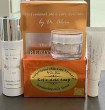 Original Rejuvenating Facial Set Box By. Dr Alvin , Free Shipping World Wide