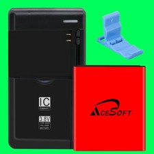 High Capacity 2980mAh Battery Excellent Charger f Samsung Galaxy J1 Mini J105M