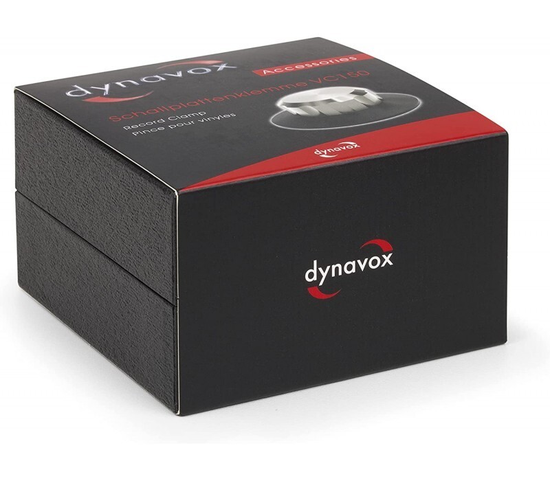Dynavox VC150 Record Clamp Silver: L'Accessorio Definitivo per Vinili - 2