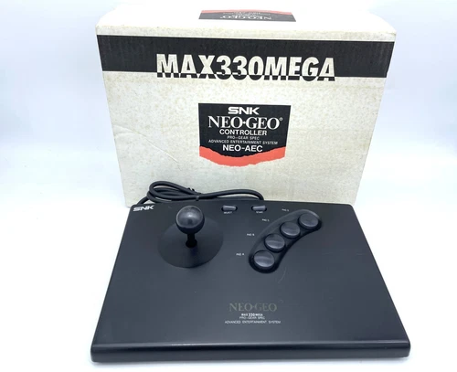 Neo Geo AES CD CDZ Controller Joystick PRO-GEAR SPEC NGL-0 SNK Boxed Tested