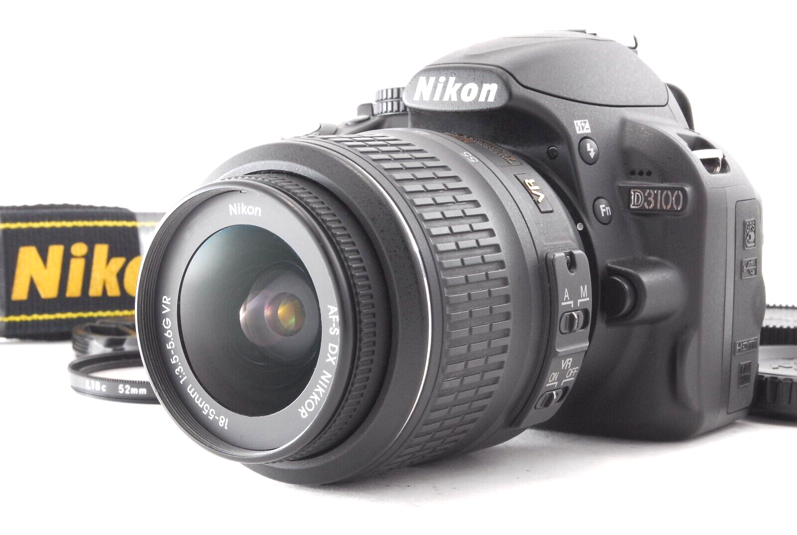 N Mint Nikon D3100 Digital SLR Camera AF-S 18-55mm f/3.5-5.6 G SC1500 From  JAPAN