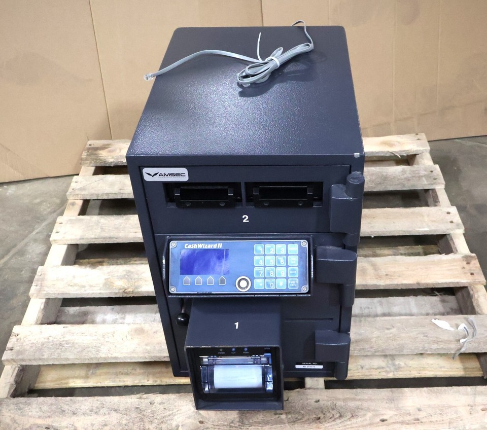 American Security AmSec Cash Wizard II Safe with Power Supply (LOCKED ...
