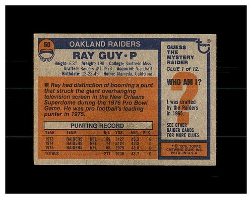 1976 TOPPS FOOTBALL #1-275 YOU PICK SEE PHOTOS OF EVERY CARD STARS *NEW LISTING* - Picture 89 of 497
