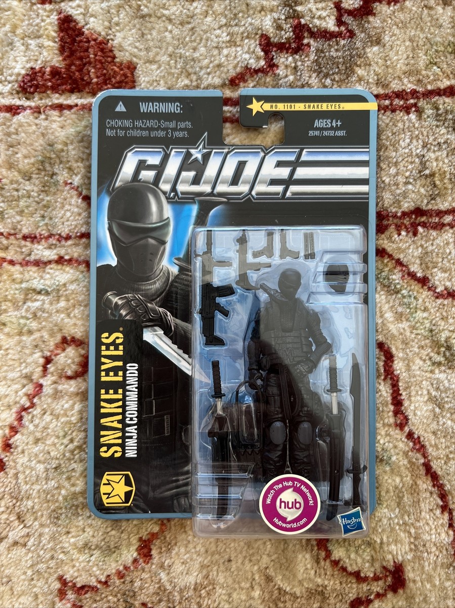 G.I. Joe Snake Eyes Ninja Commando Pursuit of Cobra #1101