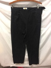 Talbots Petites Stretch Black Women Dress Pants sz 10P