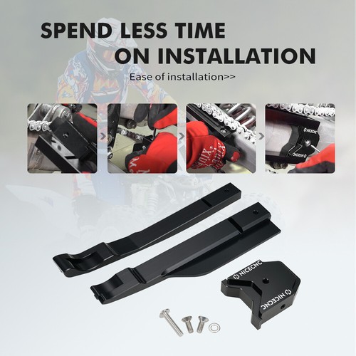 For YAMAHA RAPTOR 700R Swingarm Chain Guide Slider #1S3-22151-00-00 09 2011-2024 - Picture 4 of 8