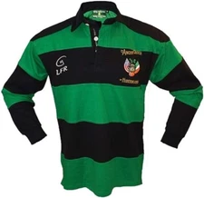 AOH Long Sleeve Ireland Striped Rugby Jersey