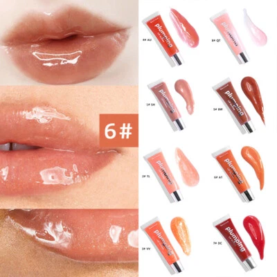 MARKENLOS Feuchtigkeitsspendender Gloss Plumping Lipgloss Lip Plumper Makeup Glitter С