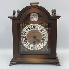 Tempus Mantel Clock Kieninger Made In Germany Parts Or Repair