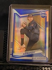 Jake Madden 2022 Elite Extra Aspirations Blue #d/349 - #118 Angels