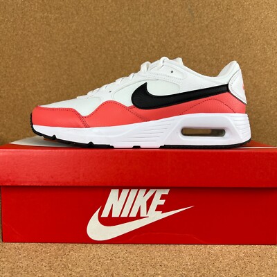 Nike Air Max SC Women's Size 11 White Black Magic Ember Athletic Sneakers