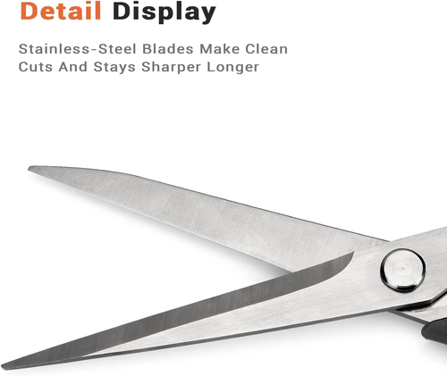 Premium Tailor Scissors Heavy Duty Multi-Purpose Titanium Scissors Professional - Bild 3 von 7