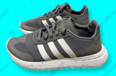 Adidas FLB Runner Running Shoes  Grey Sneakers Boys Size 5.5
