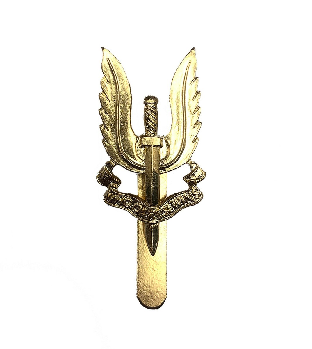 New Genuine Issue Sas Cap Badge ( Special Air Service A Z NEW Genuine SAS Cap Badge - Special Air Service - Not Issued Collectors Item Genuine SAS Collectible - Foto 4