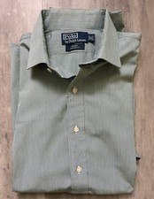 Polo Ralph Lauren Regent Custom Fit Striped Long Sleeve Shirt Mens Sz Lg 16 1/2