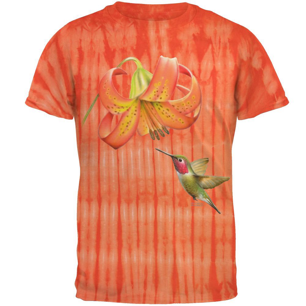 Humming Bird in Spring Mens T Shirt