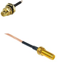 RG316 RP-SMA Female O-Ring to RP-SMA Female Long RF Cable Rapid-SHIP LOT