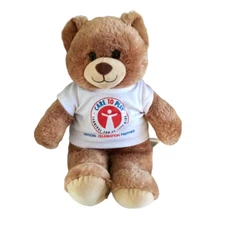 Build a Bear Teddy Bear Plush Stuffed Animal Kids Toy 16" Tall Brown CLEAN