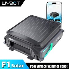 Robotic Pool Surface Cleaner Skimmer Solar Cordless Pool Vacuum Cleaner Robot