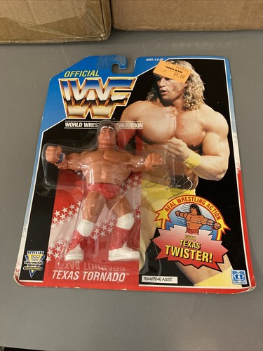 WWF Texas Tornado Kerry Von Erich Hasbro MOC Serie...