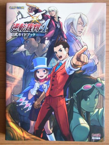 JAPAN Apollo Justice Ace Attorney Gyakuten Saiban 4 Guide PW4 - Picture 1 of 1