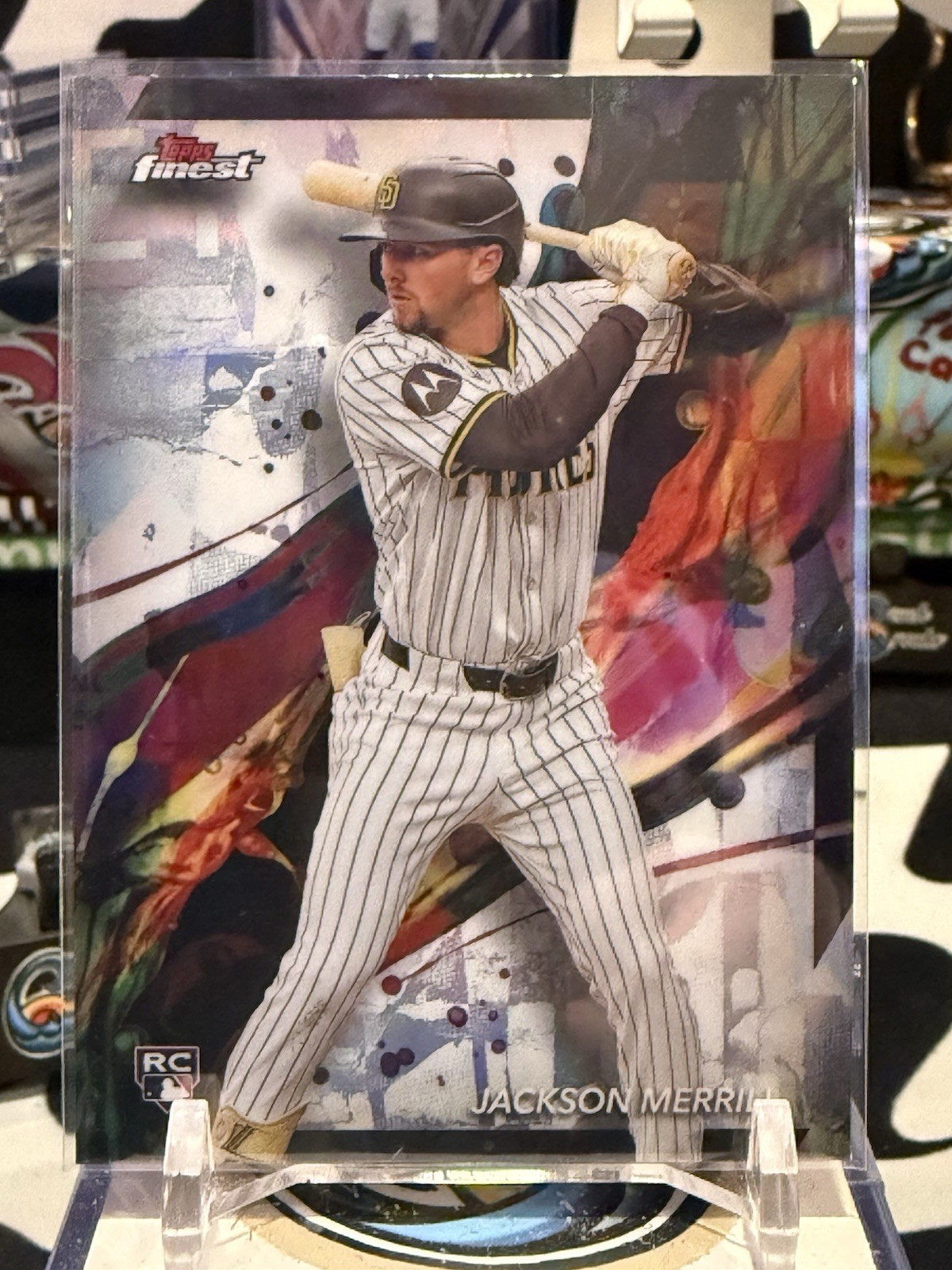 Jackson Merrill Rookie Card RC 2024 Topps Finest Refractor #96 TZ 13S