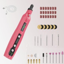 mini cordless rotary tool kit,with LED Light and 52PCS Accessories,Type-C Cha...