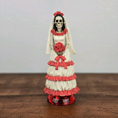 Summit Collection 2012 Skeleton Bride Figurine Día de los Muertos Gothic Wedding