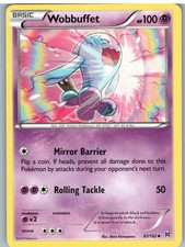 Wobbuffet 67/162 Uncommon BREAKthrough Pokemon Moderately Played