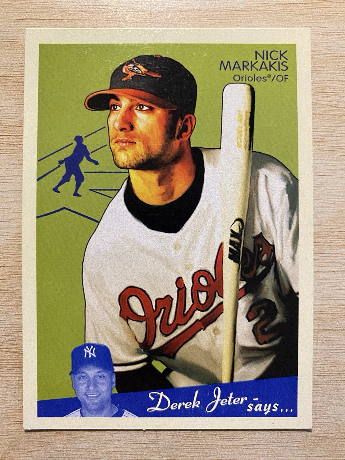 2008 Upper Deck Goudey Baseball Card #21 Nick Markakis