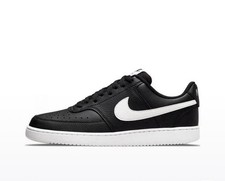 Size 12 - Nike Men’s Court Vision Next Nature Low Black White DH2987-001 No Lid