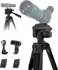69  Tripod for Spotting Scopes, Binocular  Camera, Includes Binocular Adapter,