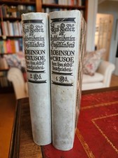 Robinson Crusoe, Leben und ungemeine Begebenheiten des Engelländers, 2 Bände