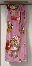 Strawberry Shortcake Christmas Throw Blanket 50” x 70” Holiday Treats NWT