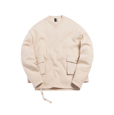 Kith x Mastermind WORLD Herren Turtle Taube Rundhals Cargo Sweatshirt KH3398 S