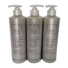 TIGI Copyright Custom Care SOS EXTREME RECOVERY TREATMENT Keratin Elastin 3Pk