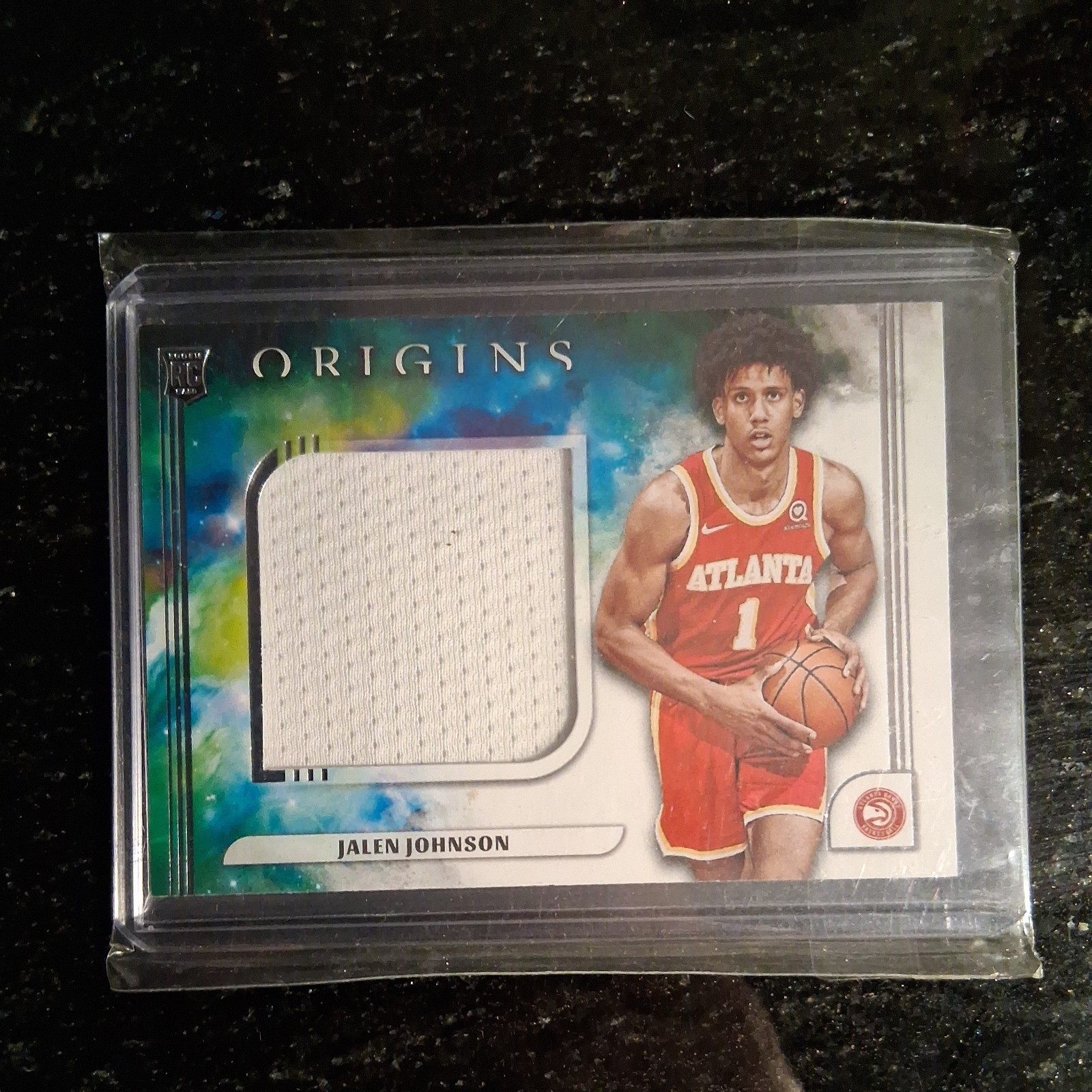2021-22 Panini Origins - Rookie Jumbo Jerseys Jalen Johnson #JJ-JAL (MEM, RC)