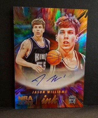 2022-23 Panini NBA Hoops INK Jason Williams Auto #HI-JSW KINGS 