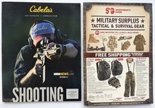 2016 Cabela's Shooting 2018 Sportsman's Guide Military Survival Catalogs Surplus