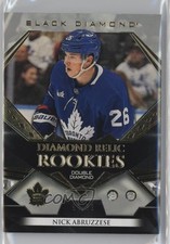 2022-23 Black Diamond Relic Rookie Gems Double /99 Nicholas Abruzzese Nick 0n64