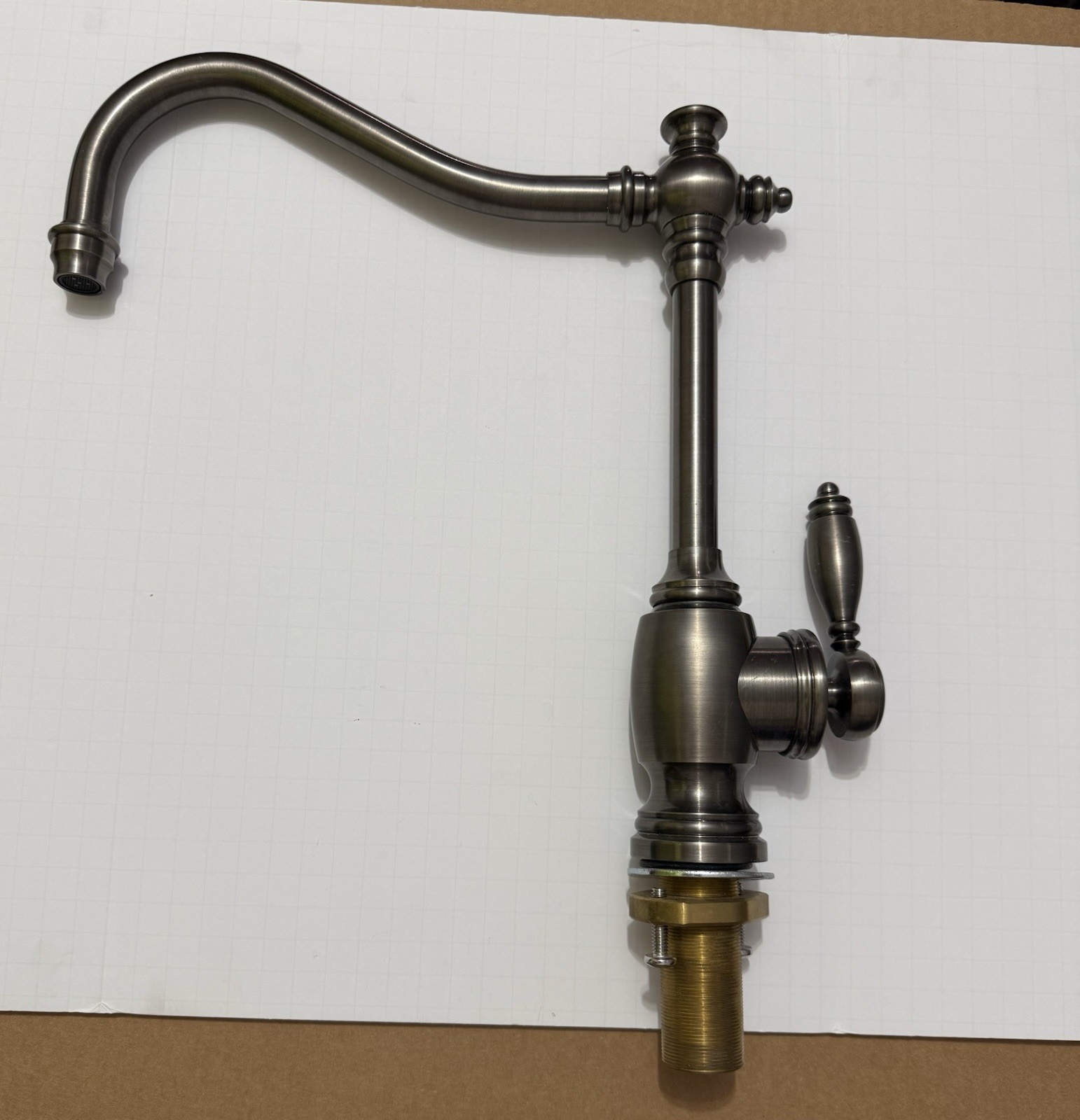 Waterstone Luxury Kitchen Faucet  Annapolis  Single Post Deck Mount