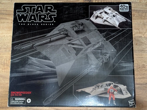 Star Wars The Black Series Snowspeeder Vehicle 6 inch Dak Ralter Figure